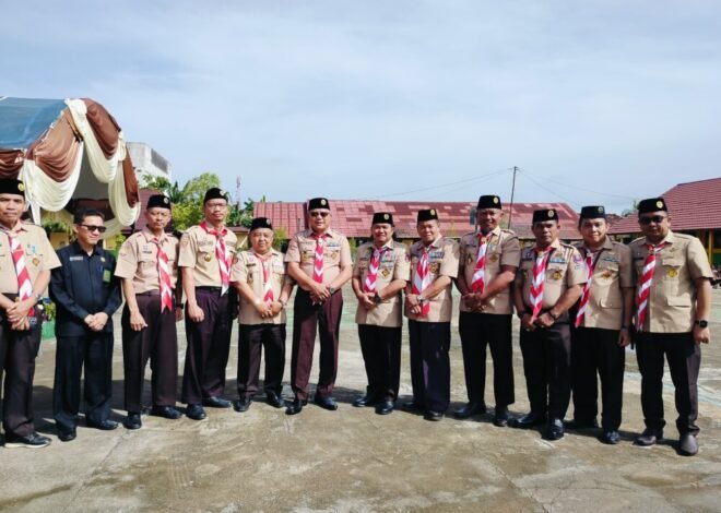 SAKO SPN Muba Hadiri Upacara Peringatan Hari Bapak Pramuka Indonesia ke-113