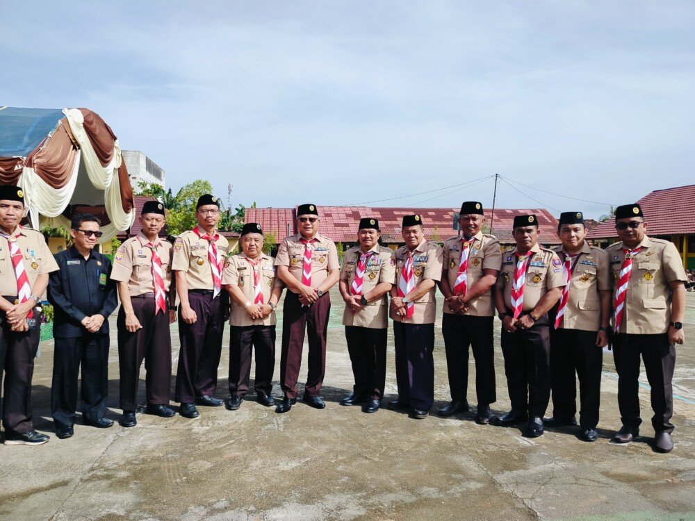 SAKO SPN Muba Hadiri Upacara Peringatan Hari Bapak Pramuka Indonesia ke-113