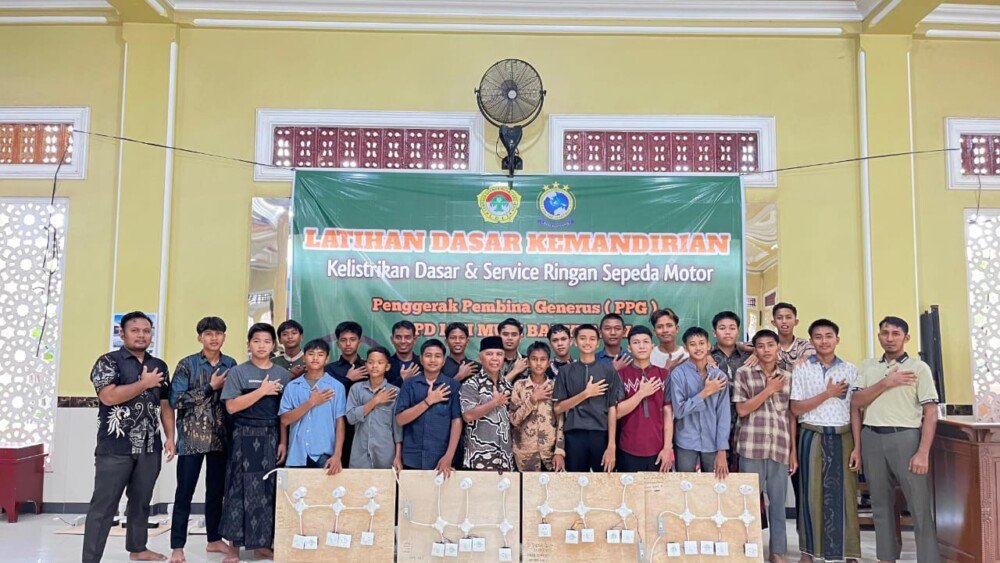 PC LDII Sungai Lilin Helat Latihan Dasar Keterampilan (LDK), Puluhan Pelajar Antusias Ikuti Pelatihan