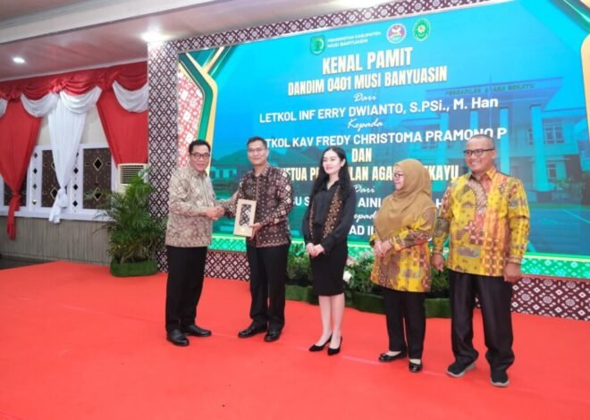 Pemkab Muba Gelar Pisah Sambut dan Pelantikan Dandim serta Ketua PA Sekayu