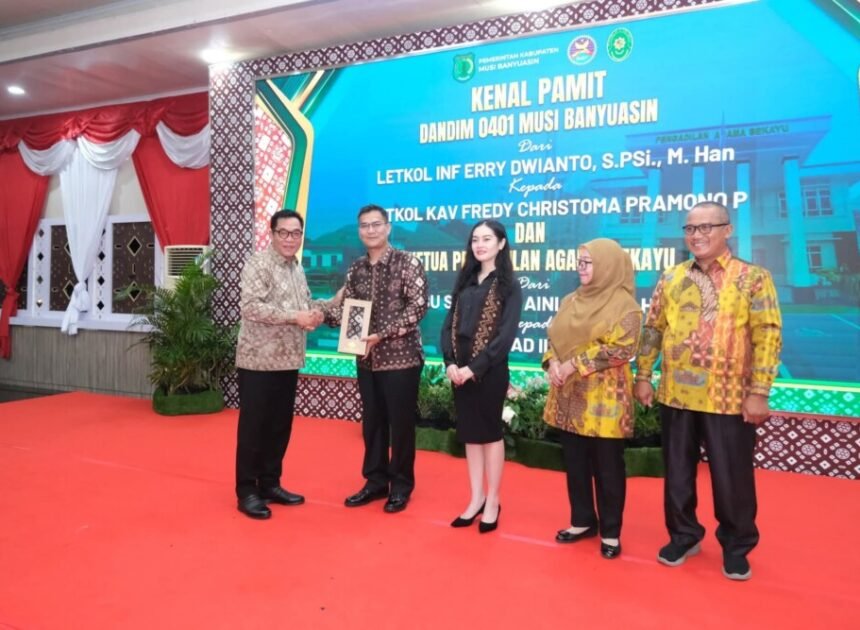 Pemkab Muba Gelar Pisah Sambut dan Pelantikan Dandim serta Ketua PA Sekayu