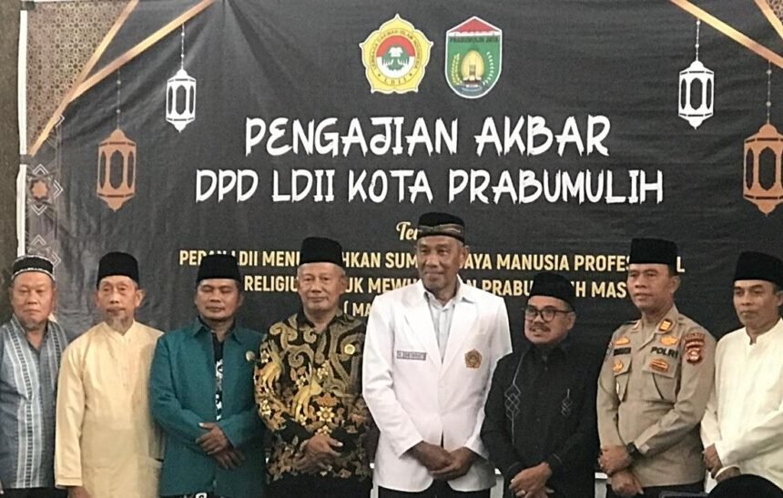 LDII Prabumulih Gelar Pengajian Akbar dan Bazzar Baju Gratis