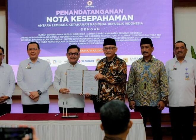 LDII dan Sejumlah Ormas Teken MoU dengan Lemhannas RI, Perkuat Ketahanan Ideologi Bangsa