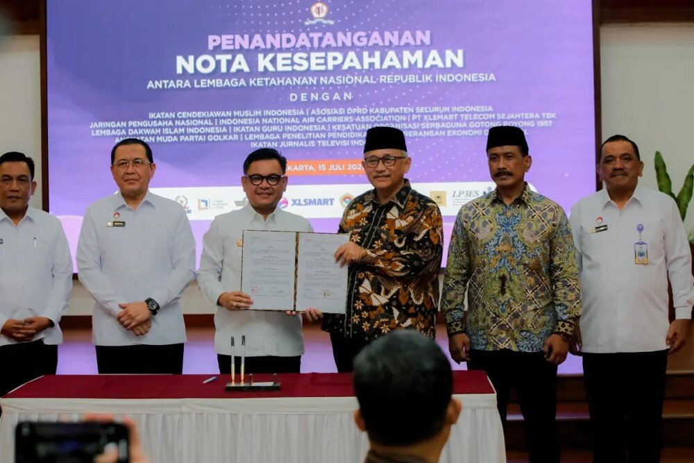 LDII dan Sejumlah Ormas Teken MoU dengan Lemhannas RI, Perkuat Ketahanan Ideologi Bangsa