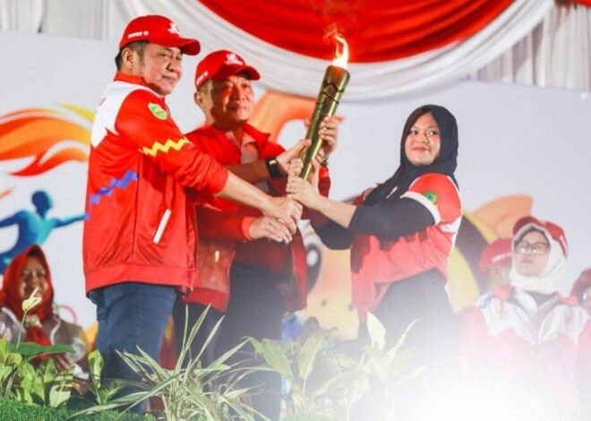 Ribuan Atlet Meriahkan Pembukaan PORPROV XV Sumsel 2025 di Muba