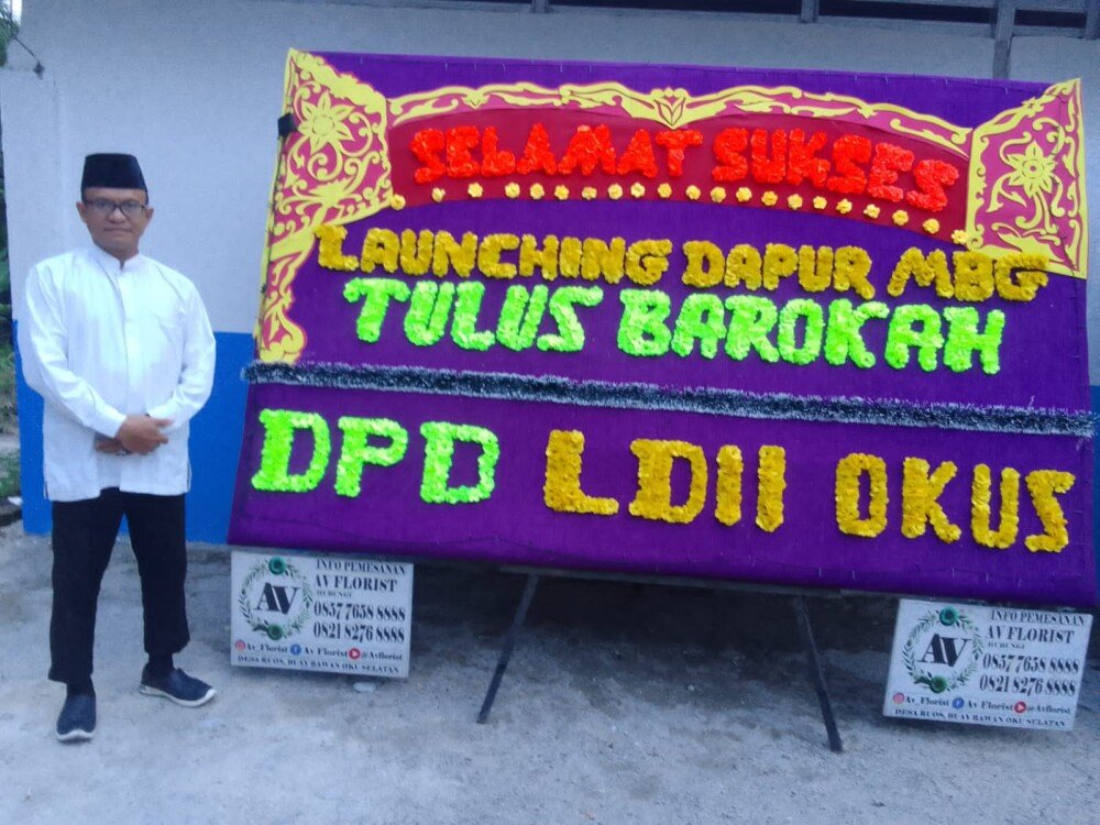 LDII OKU Selatan Dukung Penuh Program Makan Bergizi Gratis (MBG) Gagasan Presiden Prabowo