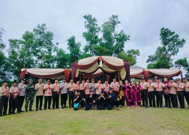 SAKO SPN Muba Hadiri Pembukaan Latihan Gabungan SAKA dan Bela Negara Se-Musi Banyuasin