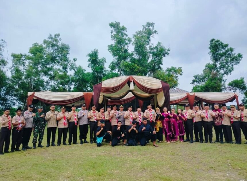 SAKO SPN Muba Hadiri Pembukaan Latihan Gabungan SAKA dan Bela Negara Se-Musi Banyuasin