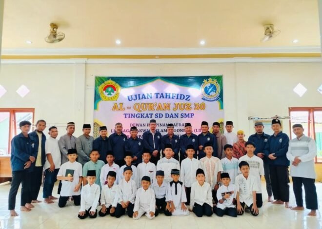 LDII Muba Gelar Ikhtibar Tahfidz al  Quran Juz 30 di Sungai Lilin