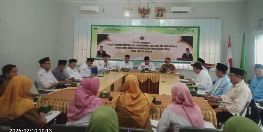 LDII OKI Hadiri Rakor Kemenag Bahas Agenda Ramadhan 1447 H