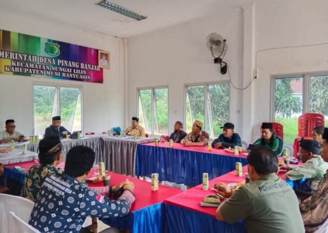 Kepala Desa Pinang Banjar Gelar Rapat Sambut Ramadhan, PAC LDII Turut Hadir