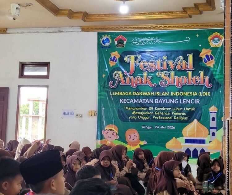 LDII Bayung Lencir Cetak Generasi Berkarakter Melalui Sako Pramuka