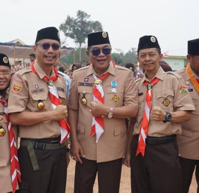 SAKO SPN Hadiri Hari Pramuka ke-65 Muba, Perkuat Pembinaan 29 Karakter Luhur
