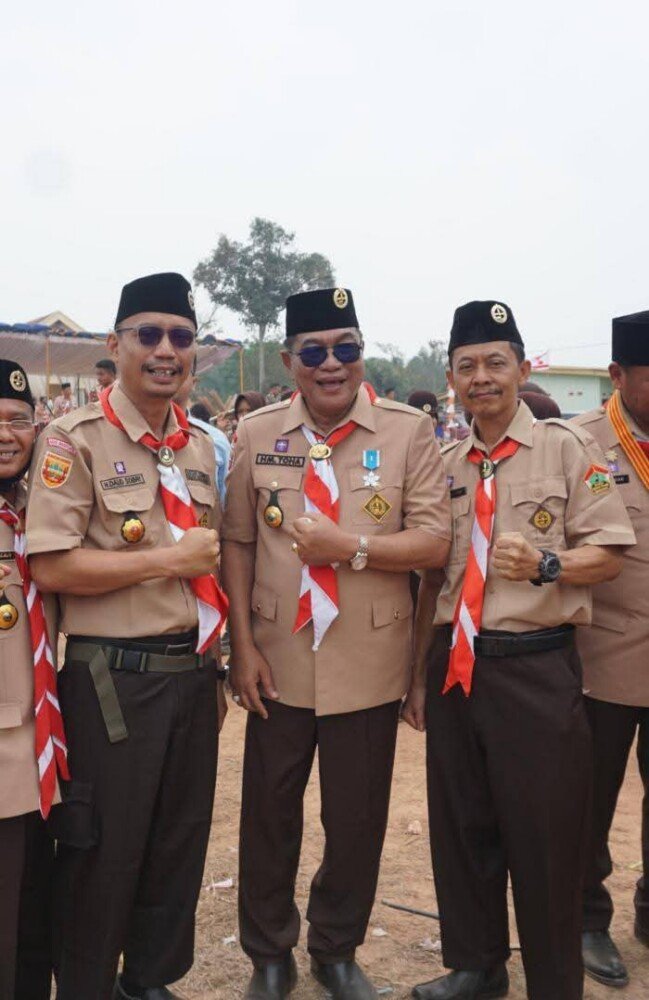 SAKO SPN Hadiri Hari Pramuka ke-65 Muba, Perkuat Pembinaan 29 Karakter Luhur