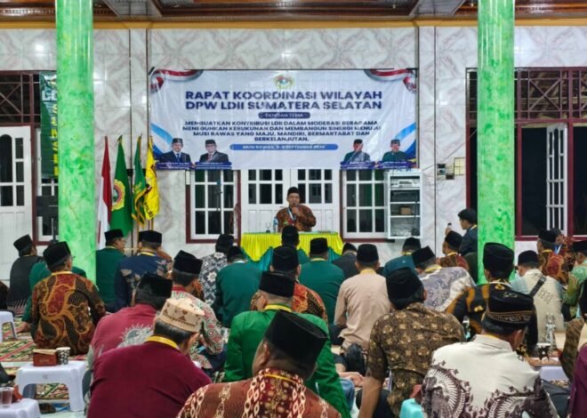 Rakorwil LDII Sumsel di Musi Rawas, LDII Muba Paparkan Program Ketahanan Pangan hingga Bakti Sosial