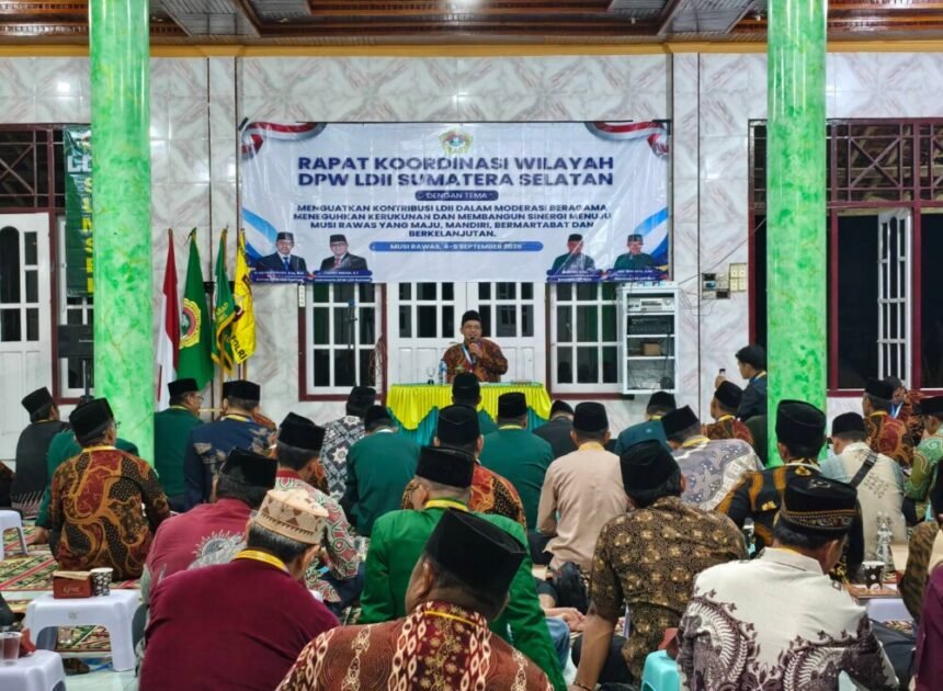 Rakorwil LDII Sumsel di Musi Rawas, LDII Muba Paparkan Program Ketahanan Pangan hingga Bakti Sosial