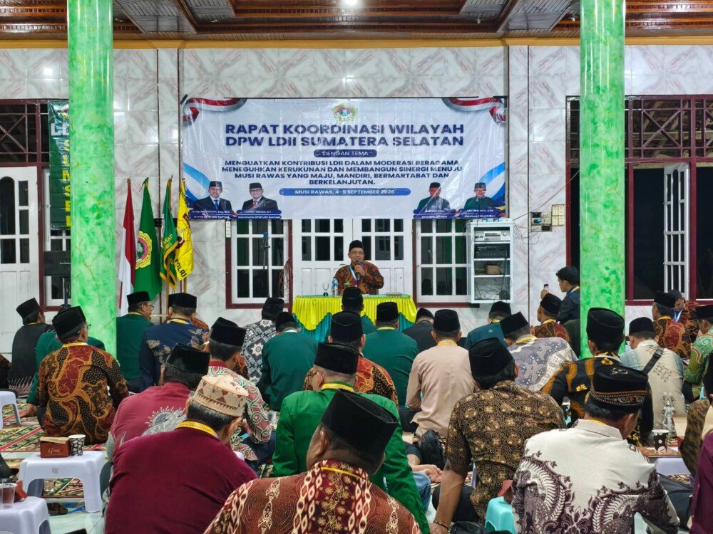 Rakorwil LDII Sumsel di Musi Rawas, LDII Muba Paparkan Program Ketahanan Pangan hingga Bakti Sosial